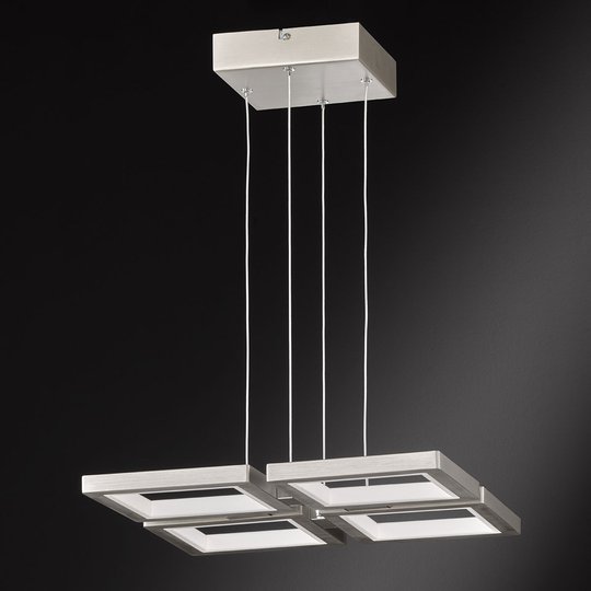 LED-pendellampa Viso - dimbar via väggbrytare