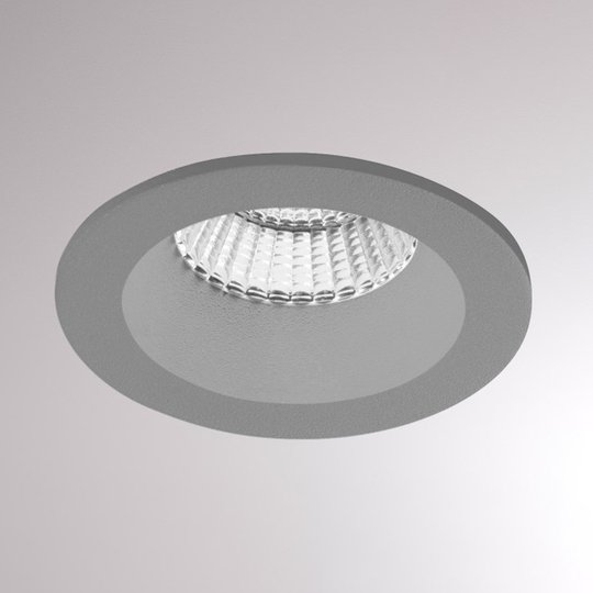 Inbyggnadsspot Chicco Round 7 W 30° 3 000 K silver