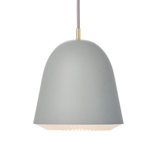 LE KLINT Caché - pendellampa, grå, 20 cm