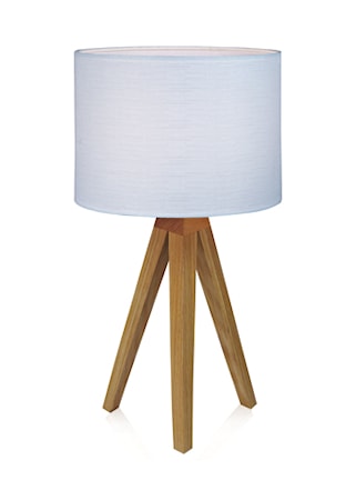Kullen Bordslampa Ek/Vit 22,5cm