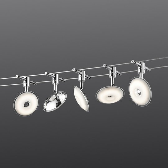 Linsystem Pilatus med fem LED-lampor