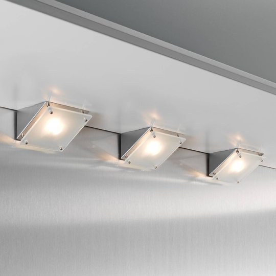 Elegant halogenbänklampa SHINE i 3dels-masterset