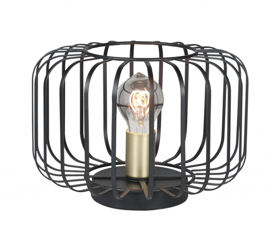 Lucca bordlampa (Svart)