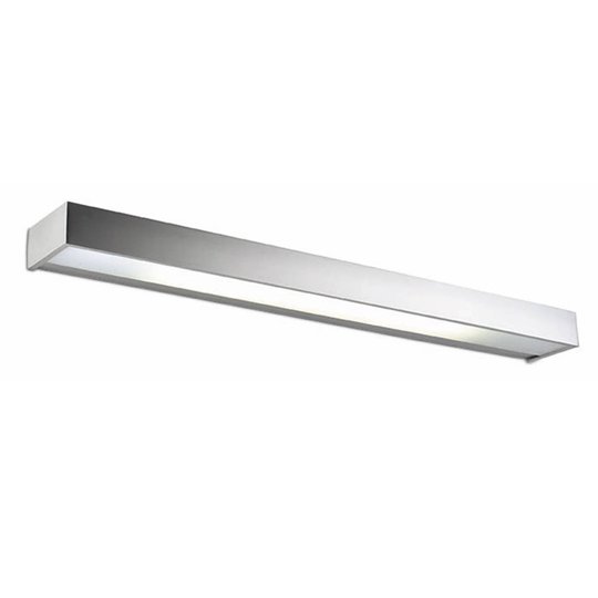 Utmärkt LED-vägglampa Apolo, 80 cm, nickel