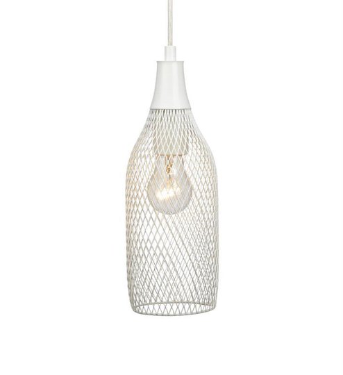 Grid pendel 11cm (Vit)