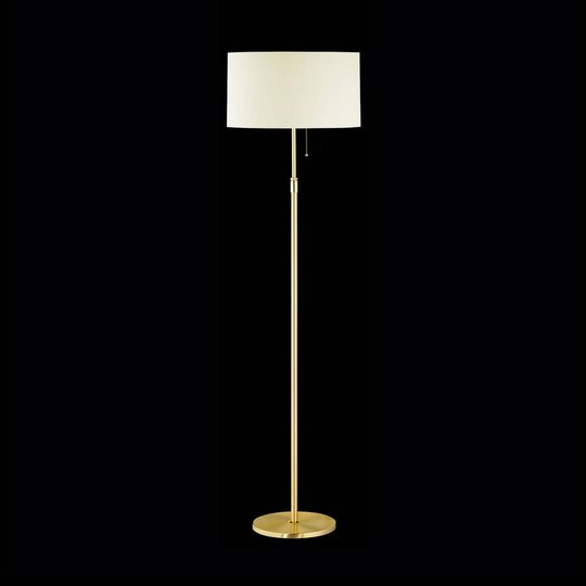 Golvlampa Loop i mässing