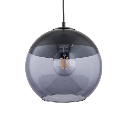 Hänglampa Hira, 1 lampa, svart/grå