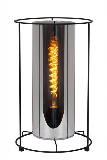 Dounia bordslampa 25cm (Rökfärgad)
