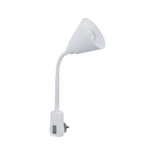 Junus klämlampa (Vit)
