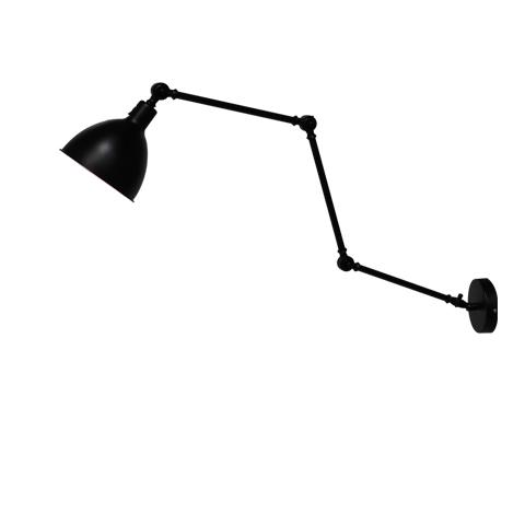 Bazar vägglampa (Svart)