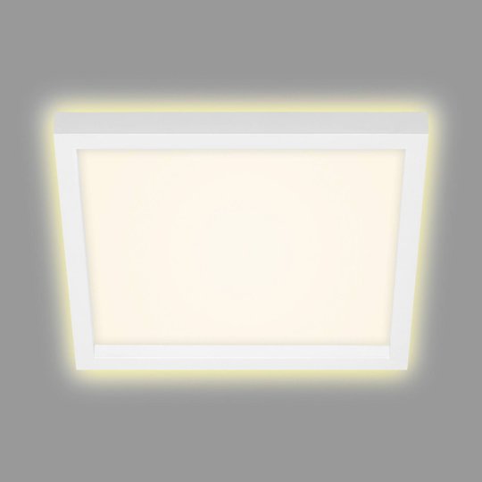 LED-taklampa 7362, 29 x 29 cm, vit