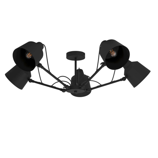 Basurtu plafond (Svart)