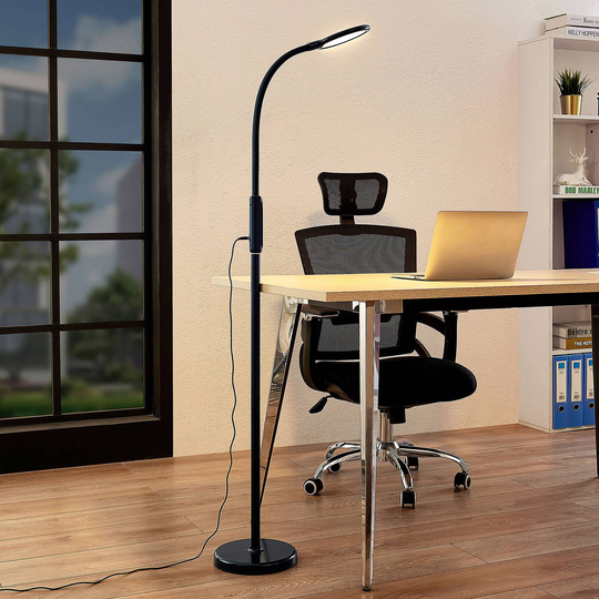 Prios Darium LED-golvlampa, dimbar med CCT
