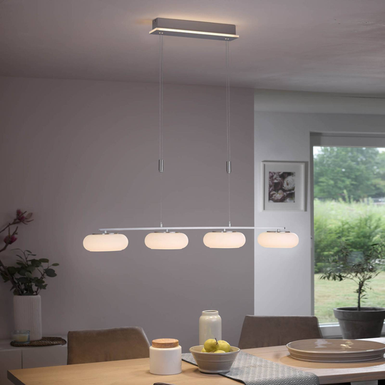 Paul Neuhaus Q-ETIENNE LED-hänglampa 4 lampor