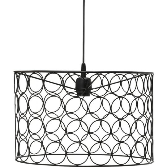 Ring taklampa 40cm (Svart)
