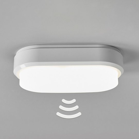 Bulkhead - oval LED-taklampa med sensor