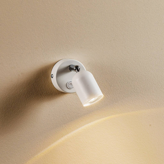 Väggspot Top, 1 lampa, vit