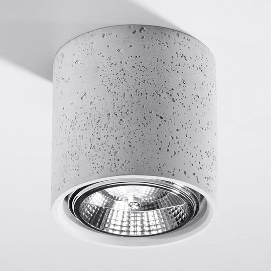Taklampa Ara som cylinder av betong Ø 11 cm