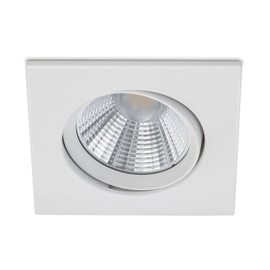 Dimbar LED-inbyggnadsspot Pamir i matt vitt