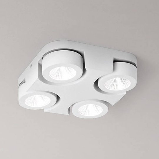 Kvadratisk LED-taklampa Hella