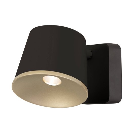LEDS-C4 Drone LED-vägglampa justerbar, brun