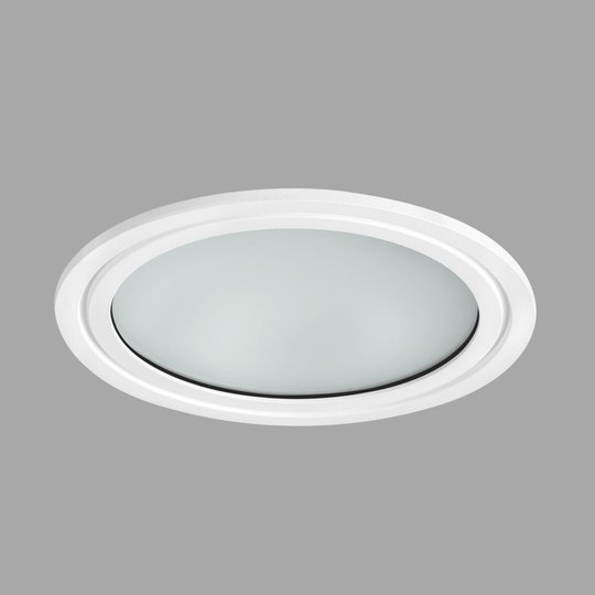 Prettus S PRO inbyggnadsspot, opalt hölje, 4 000 K