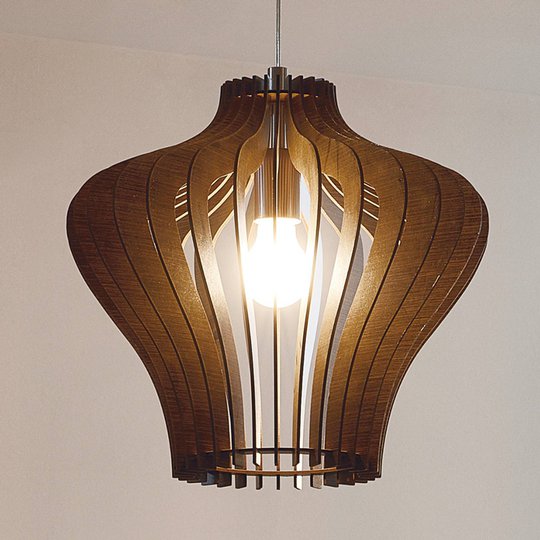 Imponerande taklampa Cossano