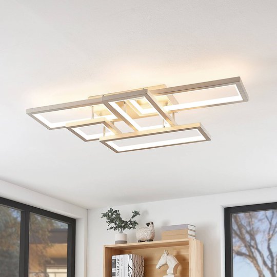 Lucande Avilara LED-taklampa i aluminium, dimbar