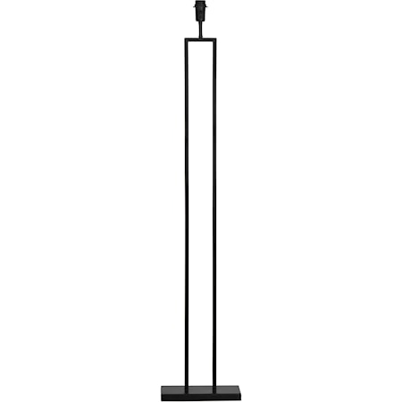 Rod golvlampa Svart 149cm