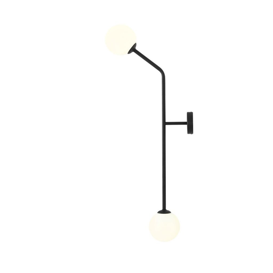 Pure vägglampa (Svart)