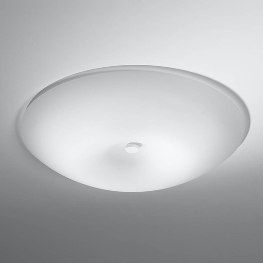 Taklampa Algea med vacker glasskärm
