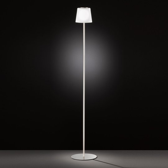LED-golvlampa Genk med batteri och touchdimmer