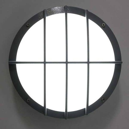 Aluminiumgjutgods vägglampa SUN 8 LED, 13W 4K