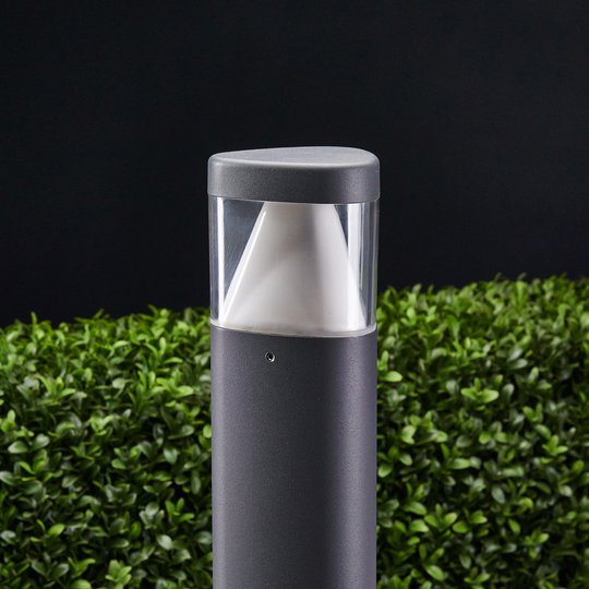 LED-pollarlampa Milou av aluminium