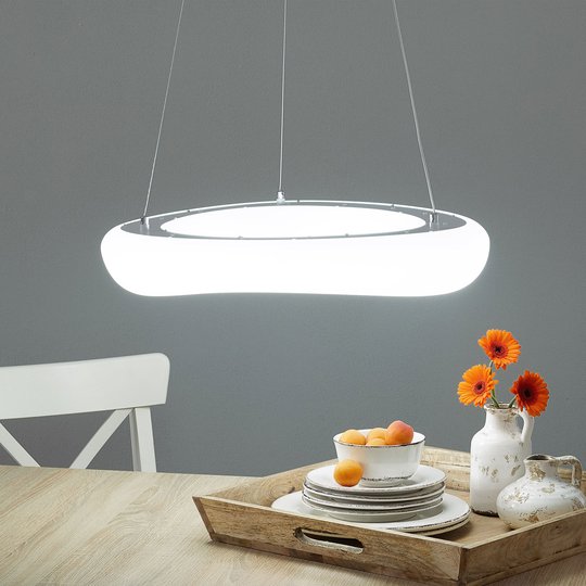 LED-hänglampa Lahtis, inställbar ljustemperatur