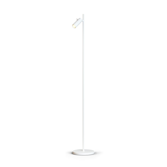 Golvlampa Cato Slim enkel (Vit)