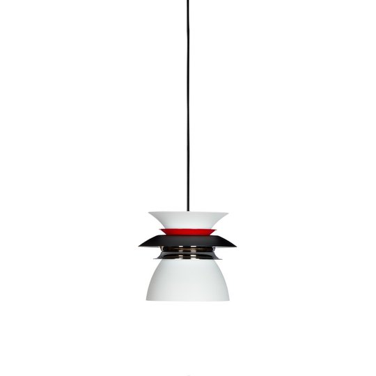 Diablo 16,5cm LED (svart/röd) (Vit)