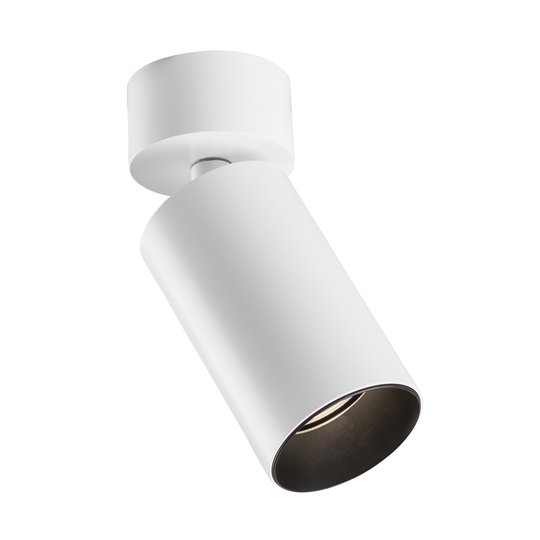 LEDS-C4 Atom LED-takspotlight 33° vit 2 700 K