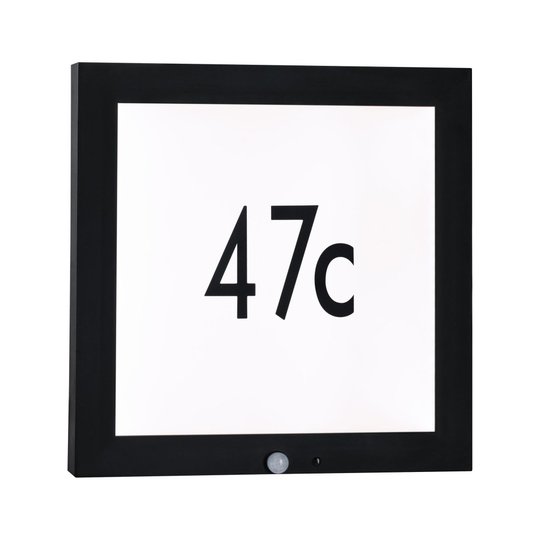 House Number 40cm m. sensor (Antracit)