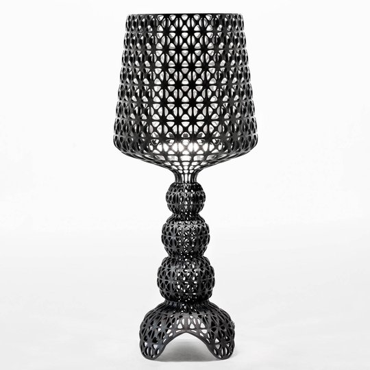 Kartell Mini Kabuki - LED-bordslampa, svart