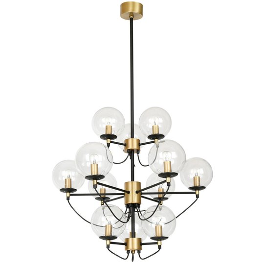 Perla 12 taklampa (Mässing/guld)