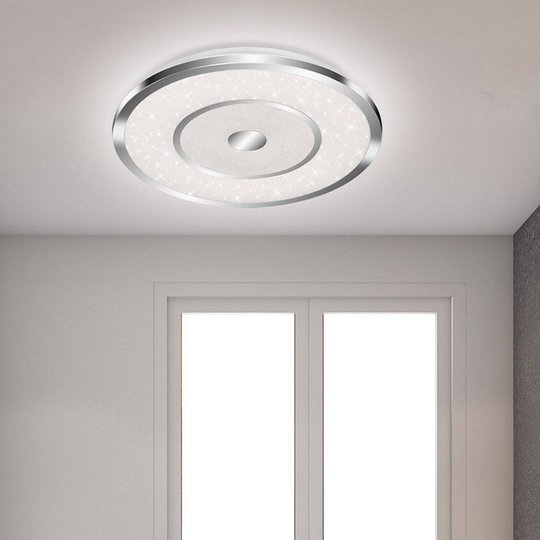 LED-taklampa Spaco CCT med fjärrkontroll