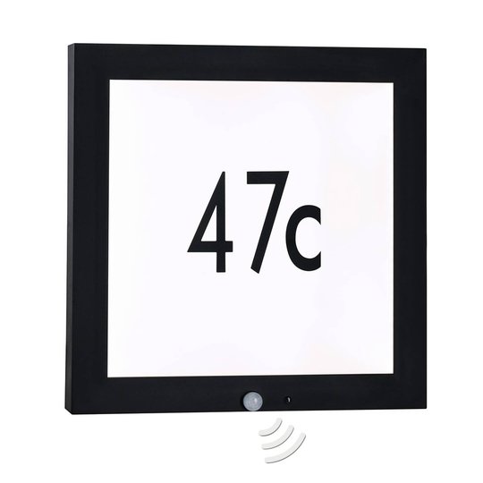Paulmann utomhusvägglampa Panel sensor 40 x 40 cm
