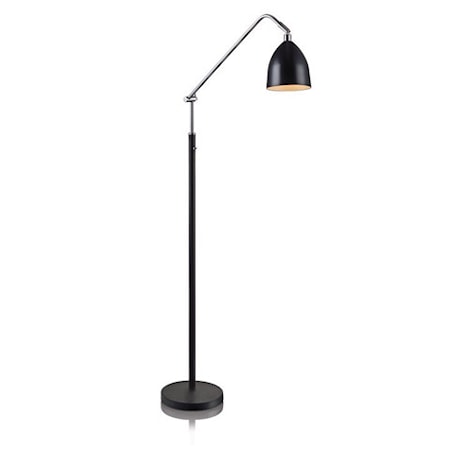 Fredrikhamn Golvlampa Svart