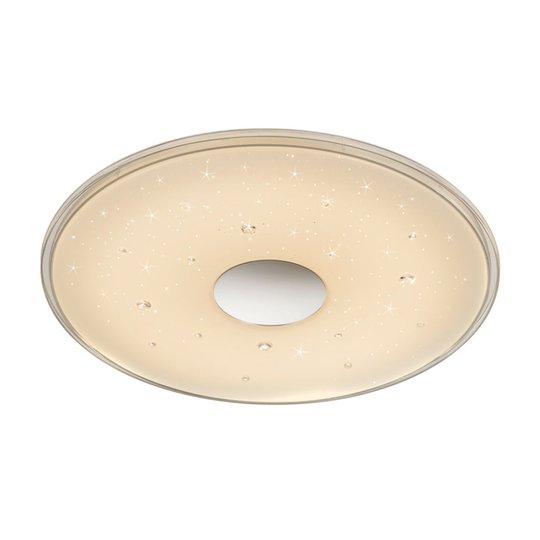 LED-taklampa Seiko, Starlight-effekt, Ø 42,5 cm