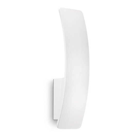 LED-vägglampa Vela med indirekt ljus, vit