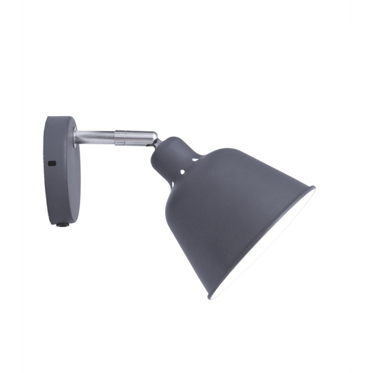 Carpenter vägglampa (Grå)
