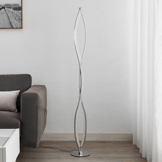 Lucande Demora golvlampa i vriden form