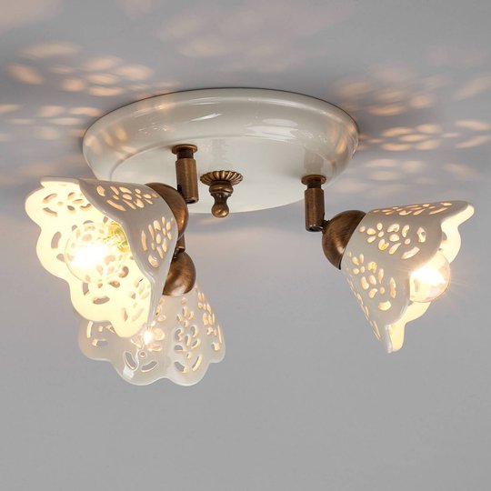 Förtrollande taklampa PORTICO 3-arm