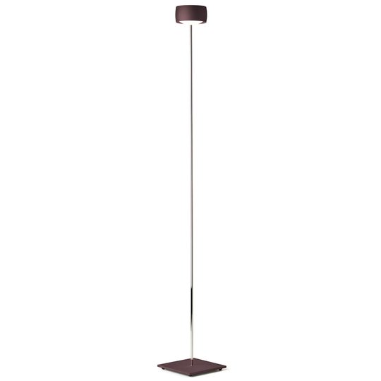LED-golvlampa Grace med gestigenkänning espresso
